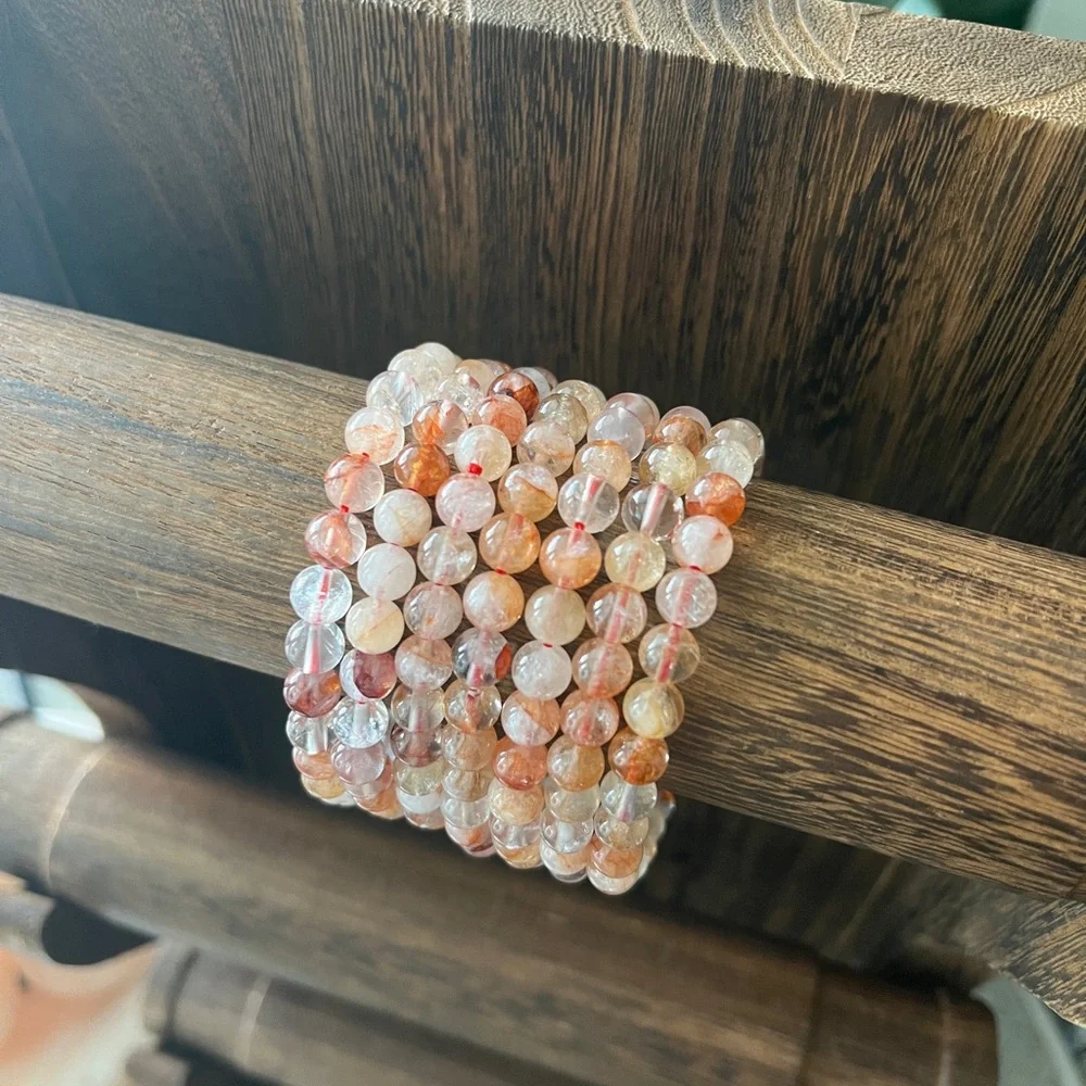 Fire quartz bracelet - Picture 1 of 5